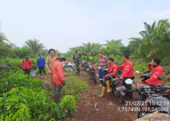 Musim Kemarau, RPK PT RUJ Patroli Gabungan Bersama TNI, MPA & Pemerintah Kelurahan Cegah Karhutla