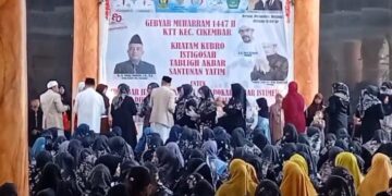 Gebyar Muharram 1447 H, KTT Kecamatan Cikembar Gelar Khatam Kubro dan Santunan Anak Yatim