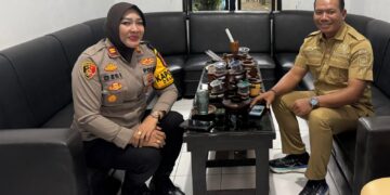 Kapolsek Dramaga Silahturahmi ke Desa Purwasari, Ajak Warga Jaga Kamtibmas dan Dukung Ketahanan Pangan