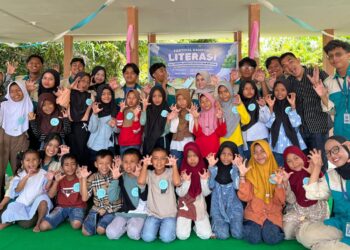 Lembaga Tepak Sirih dan KKN Tematik Literasi Gelar Festival Kampung Literasi 2025 di Rokan Hilir