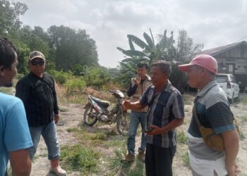 Tim Teknis PT Hutama Karya dan Subkontraktor Lakukan Survei Lokasi di Rokan Hilir