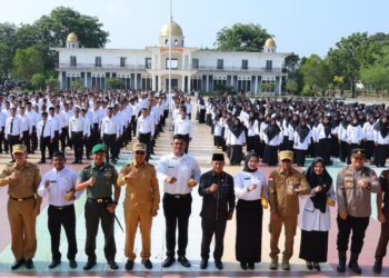 Sebanyak 1.156 Honorer di Rokan Hilir Resmi Dilantik Menjadi PPPK