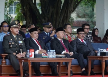 Ketua DPRD Sukabumi Hadiri Upacara HUT Bhayangkara ke-79 di Palabuhanratu