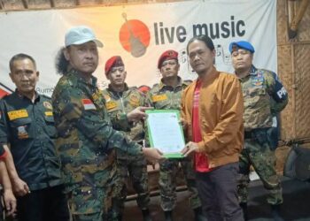 H. Muhammad Hermawan Terima SK Ketua DPC Grib Jaya Kabupaten Sukabumi Periode 2025–2030