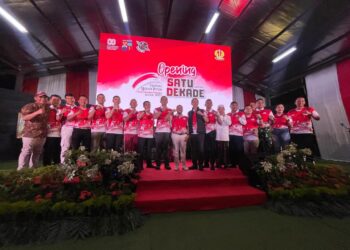 Danrem 061/SK Hadiri Opening Ceremony Satu Dekade Festival Merah PutihMenyambut HUT ke-80 Republik Indonesia