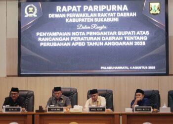 DPRD Kabupaten Sukabumi Gelar Rapat Paripurna ke-28: Bupati Sampaikan Nota Pengantar Perubahan APBD 2025
