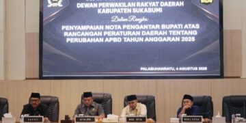 DPRD Kabupaten Sukabumi Gelar Rapat Paripurna ke-28: Bupati Sampaikan Nota Pengantar Perubahan APBD 2025
