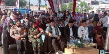 Kapolsek Dramaga Hadiri Pawai Ta’aruf dan Pembukaan MTQ Tingkat Kecamatan, Ajak Warga Jaga Kamtibmas