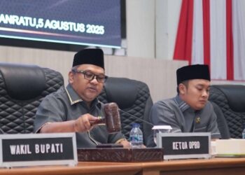 Rapat Paripurna ke-30 DPRD Sukabumi Bahas APBD Perubahan 2025 dan KUA-PPAS 2026