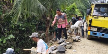 Pemkab Bogor Mulai Bangun TPT di Desa Cibitung Tengah