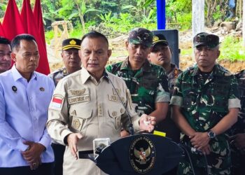 Kasrem 061/SK Hadiri Peletakan Batu Pertama SPPG oleh Wamenko Polhukam RI