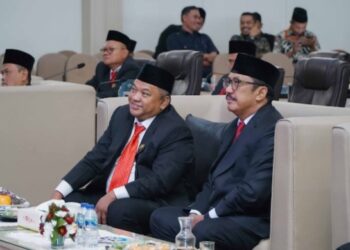 HUT ke-80 RI, DPRD Sukabumi Ikuti Siaran Langsung Pidato Presiden