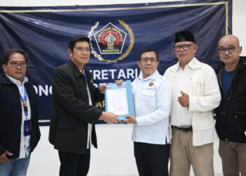 Hendry Ch Bangun Daftarkan Calon Ketua Umum PWI, Ajak Semua Anggota Bersatu Majukan PWI