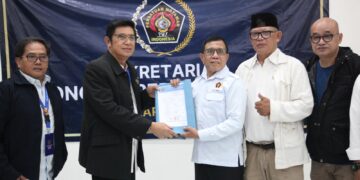 Hendry Ch Bangun Daftarkan Calon Ketua Umum PWI, Ajak Semua Anggota Bersatu Majukan PWI