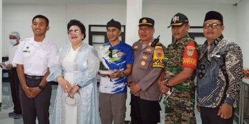 Kapolsek Cisarua Apresiasi Launching Dapur MBG di Desa Tugu Selatan