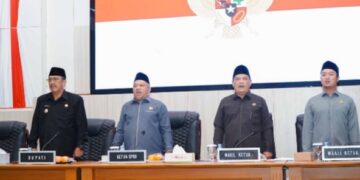 DPRD Kabupaten Sukabumi Gelar Rapat Paripurna ke-33, Tandatangani Nota Kesepakatan KUA-PPAS 2026