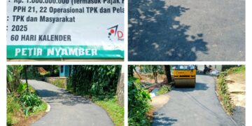 Pemdes Petir Fokus Tingkatkan Infrastruktur Jalan dari APBD 2025