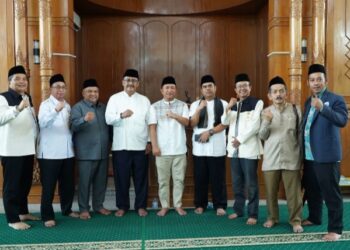 Ketua DPRD Sukabumi Hadiri Istighosah Kubro di Masjid Agung Palabuhanratu