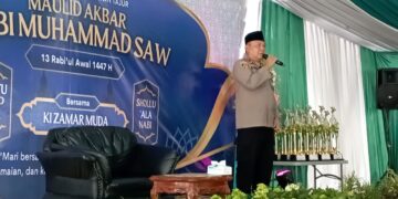 Kapolsek Citeureup Hadiri Peringatan Maulid Nabi Muhammad SAW di Ponpes Al Hidayah