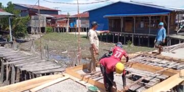 Pembangunan Jalan di Panipahan Darat Dapat Apresiasi Warga