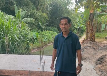 Desa Dramaga Fokus Cegah Banjir Lewat Pembangunan TPT dan Normalisasi Sungai