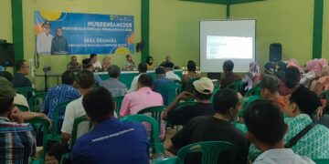 Bhabinkamtibmas Desa Dramaga Hadiri Giat Musyawarah Rencana Pembangunan Desa