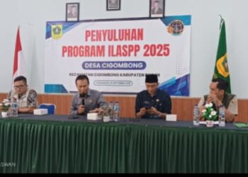 Melalui Program ILASPP, Desa Cigombong Ambil Langkah Awal Menuju Tertib Administrasi Pertanahan