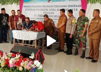 Koperasi Produsen Seira Mandiri Jaya Teken Perjanjian Kerjasama dengan PT Perkebunan Milano