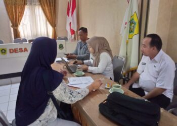 Warga Srogol Antusias Ikuti Pembuatan Nomor Induk Berusaha (NIB)