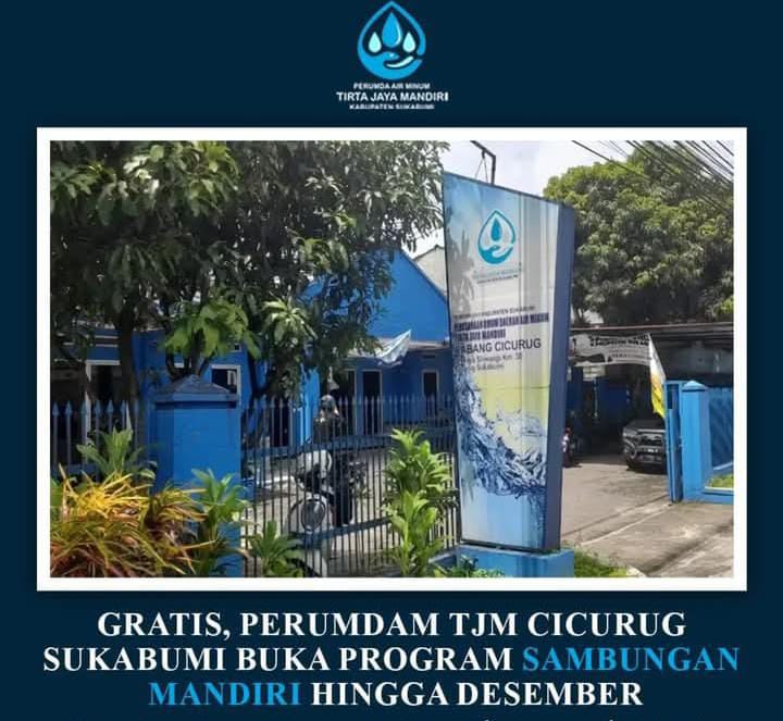 Perumdam TJM Cicurug Kejar Target 500 Sambungan Baru, Masih Tersisa 300 Kuota SL Mandiri Hingga Akhir Tahun