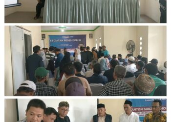 Reses DPR RI H. Anton Sukartono Suratto di Desa Petir: Serap Aspirasi Warga dan Santuni 40 Anak Yatim