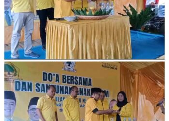 Golkar Bogor Rayakan Ulang Tahun ke-61 dengan Aksi Sosial dan Doa Bersama