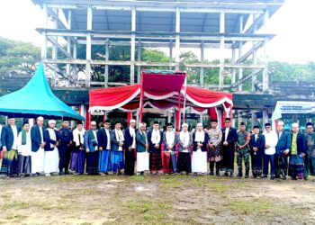 Gerimis Tak Halangi 700 Santri di Rokan Hilir Rayakan Hari Santri Nasional ke-10