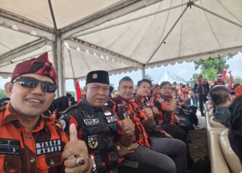 Ketua PAC Pemuda Pancasila Kecamatan Cisarua Hadiri Bapora Cup MPC Kabupaten Bogor