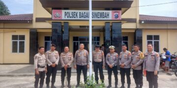 Polsek Bagan Sinembah Gelar Penanaman 30 Pohon dalam Rangka Hari Pohon Nasional 2025