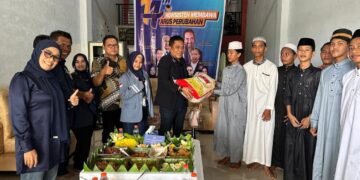 NasDem Kolaka Utara Berbagi dengan Santri Al Fatih di Momen HUT ke-14