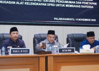 DPRD Kabupaten Sukabumi Gelar Rapat Paripurna Ke-42 Tahun Sidang 2025