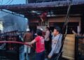 2 Rumah Semi Permanen di Porsea Terbakar, Diduga Akibat Korsleting Listrik