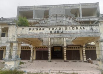 Bangunan Pasar belum difungsikan, Proyek baru Tuai Kritik : Ini Penjelasan Kontraktor