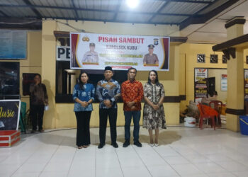 Pisah Sambut Kapolsek Kubu Berlangsung Haru, AKP Rudi Artono Resmi Jabat Kapolsek