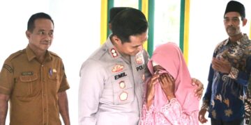 Baznas dan Polres Rokan Hulu Resmikan 3 Rumah Layak Huni