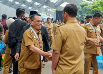 Kawal Program Prioritas Presiden, Bupati H.Bistamam Hadiri Rakornas Pemerintah Pusat dan Daerah di SICC