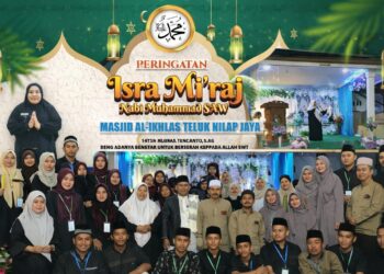 Pemerintah Kepenghuluan Teluk Nilap Jaya Peringati Isra Mikraj Nabi Muhammad SAW 1447 H