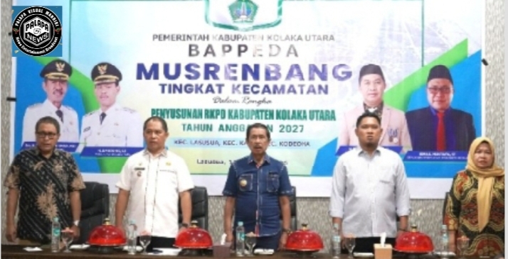 Musrenbang Kecamatan Kolaka Utara Resmi Ditutup, Fokus RKPD 2027 pada Layanan Dasar dan Ekonomi Lokal