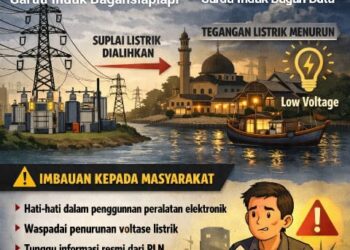 Gangguan Kelistrikan di Bagan Siapi-api, Pasokan Dialihkan ke Bagan Batu