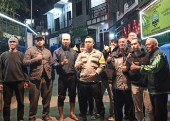 Warga dan Bhabinmas Desa Tugu Selatan Gagalkan Tawuran Remaja