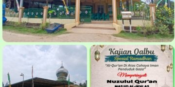 Kajian Qalbu Spesial Ramadhan di Masjid Al-Ikhlas Teluk Nilap Jaya, Hadirkan Penceramah Asal Palestina