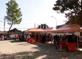 Gerakan Pangan Murah Hadir di Kecamatan Cigombong Tekan Inflasi Jelang Idulfitri