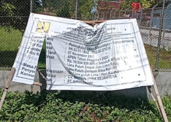 Warga Keluhkan Proyek Hotmix di Jalan Simorangkir Tapanuli Utara, Diduga Asal Jadi