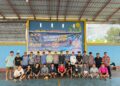 Polsek Panipahan Kawal Technical Meeting Turnamen Futsal May Day